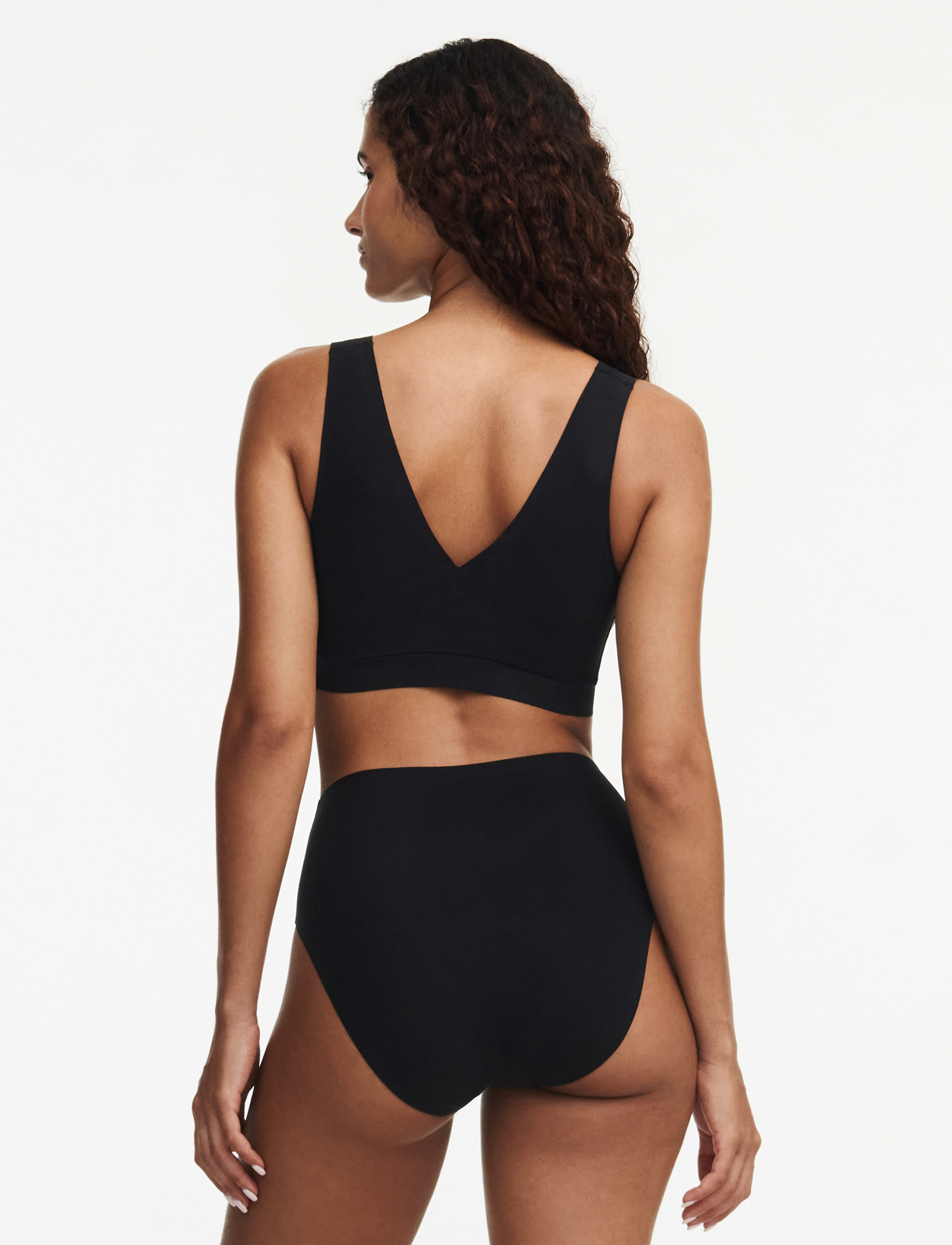 CHANTELLE - Soft Stretch Full Brief High cut brief - bezvīļu biksītes - black - 5