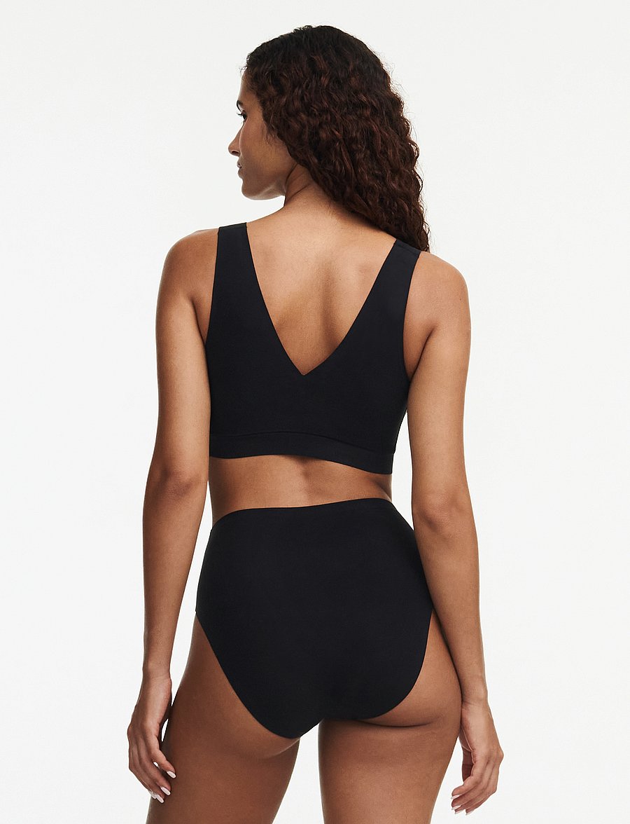 CHANTELLE - Soft Stretch Full Brief High cut brief - bezvīļu biksītes - black - 5