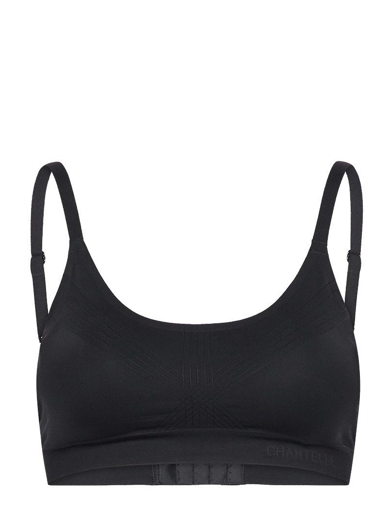 CHANTELLE - Smooth Comfort Wirefree support bra - bralette - black - 1