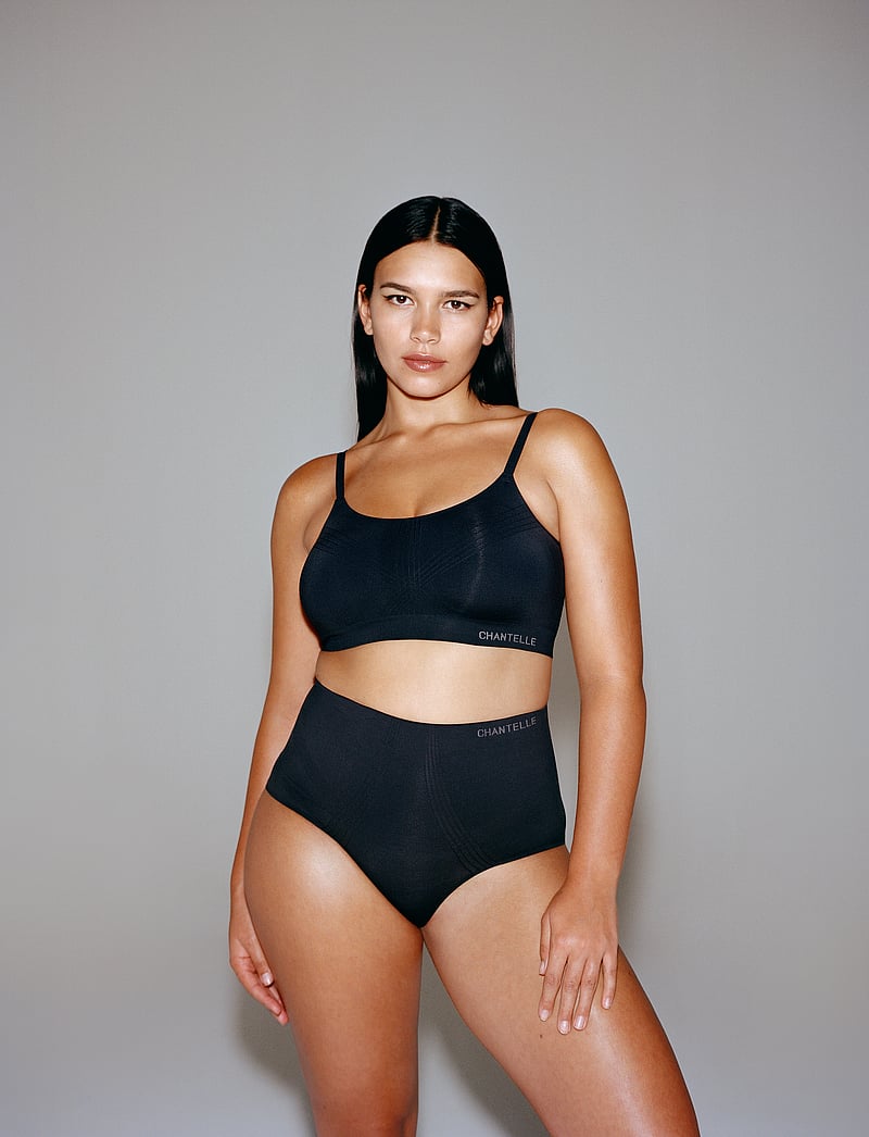 CHANTELLE - Smooth Comfort Wirefree support bra - bralette - black - 0