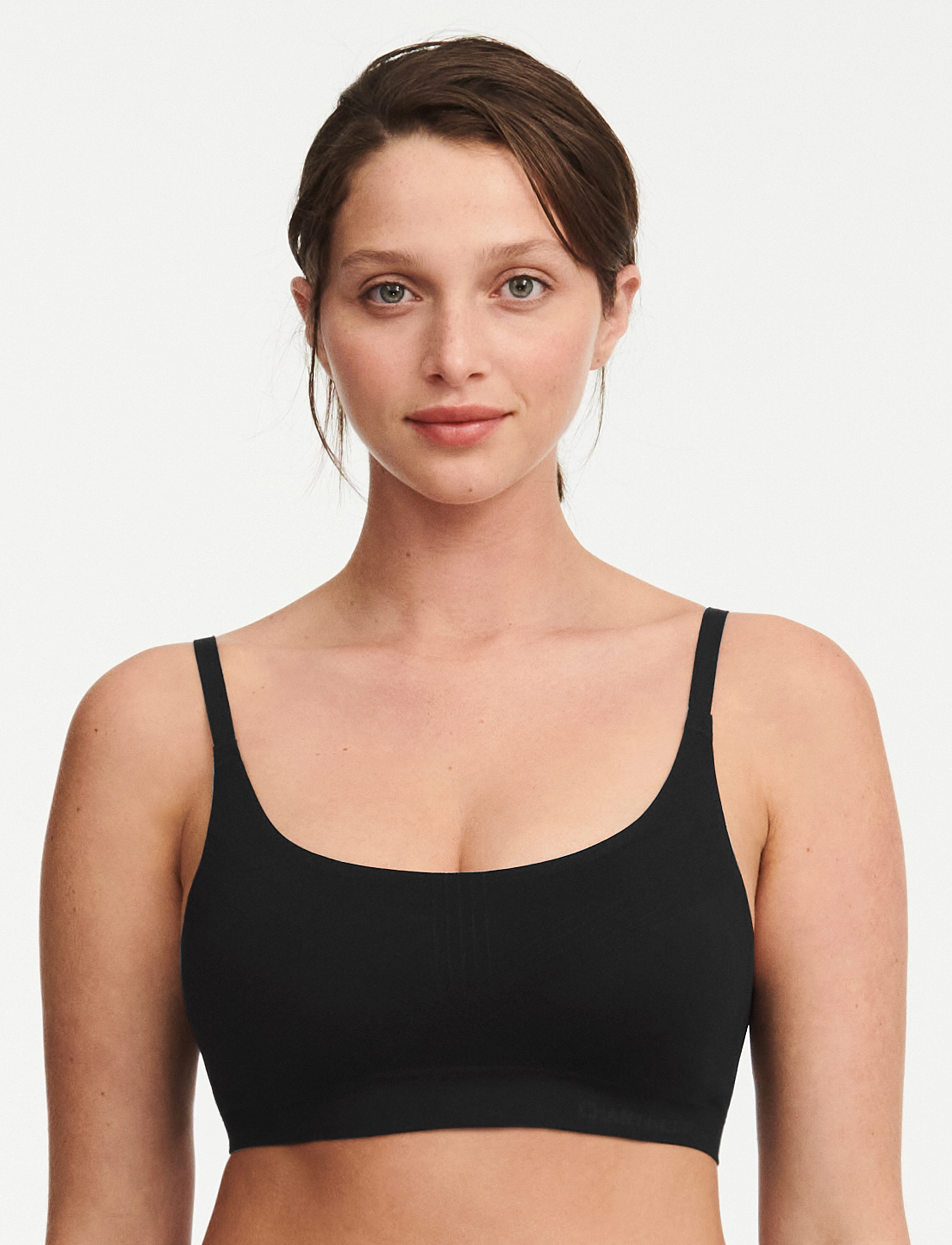 CHANTELLE - Smooth Comfort Wirefree support bra - bralette - black - 3