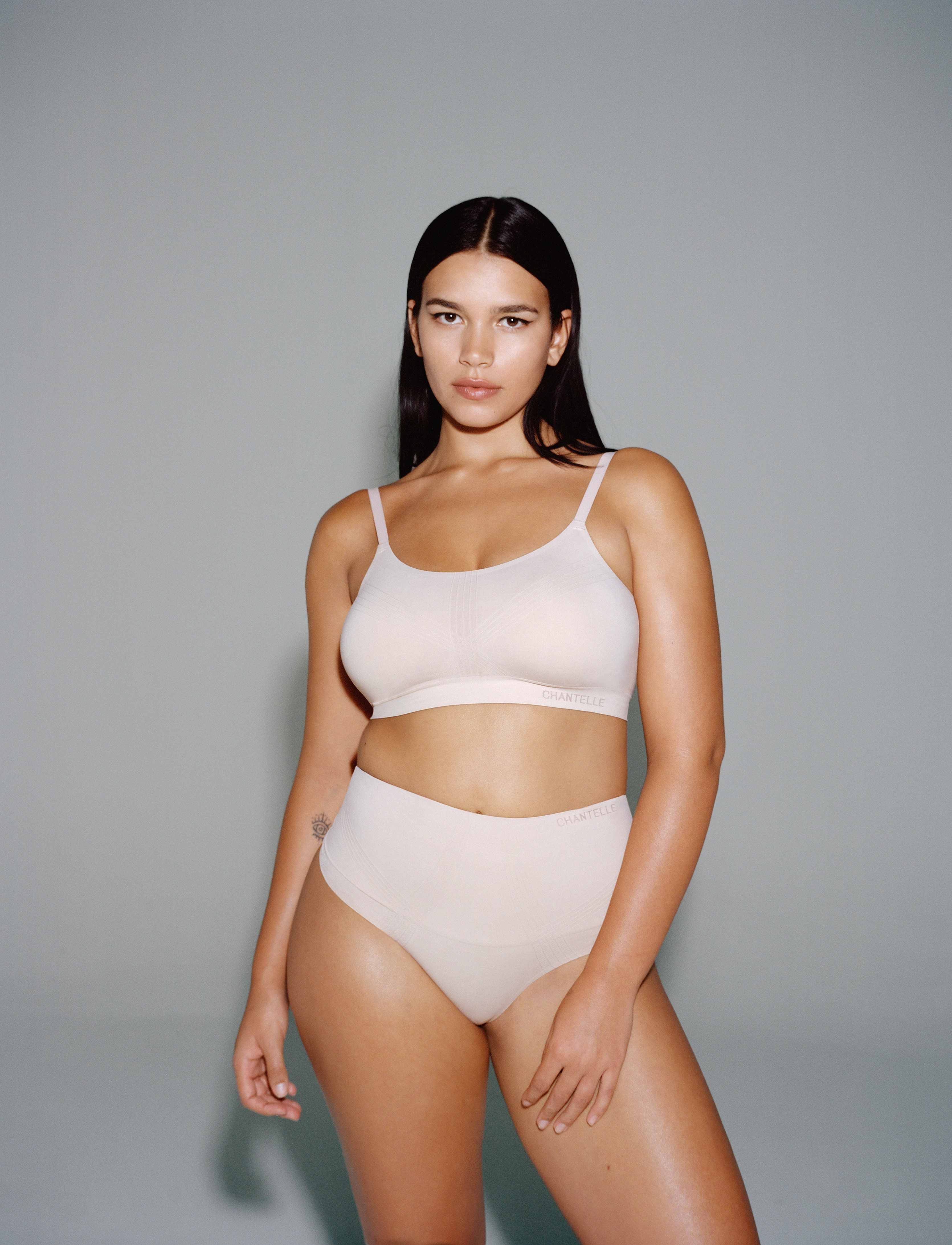 CHANTELLE Smooth Comfort Wirefree Support Bra, Kvinder, Bøjlefri BH, Cream, Str: L