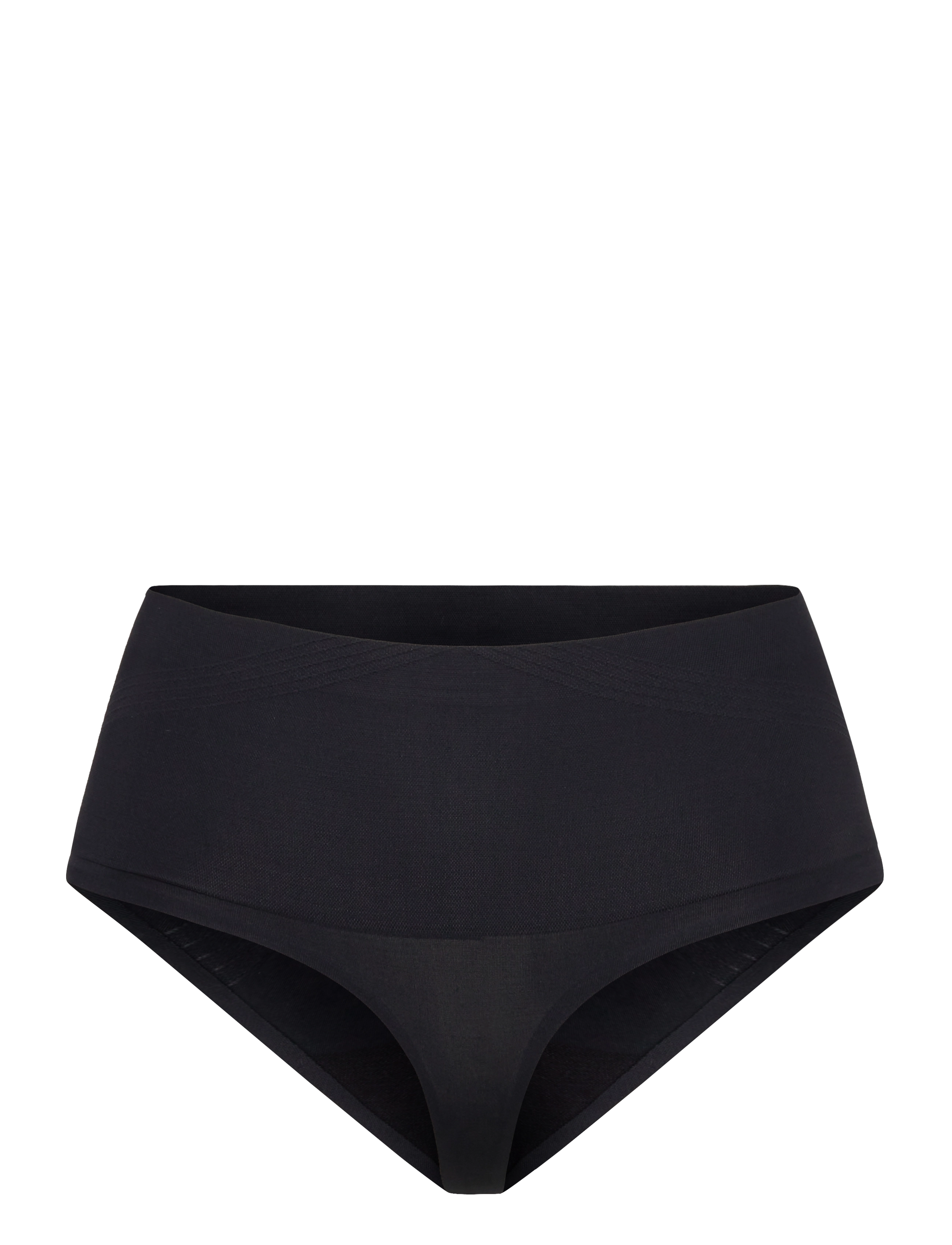 CHANTELLE Smooth Comfort Sculpting high-waisted thong - Shapewear - BLACK / black