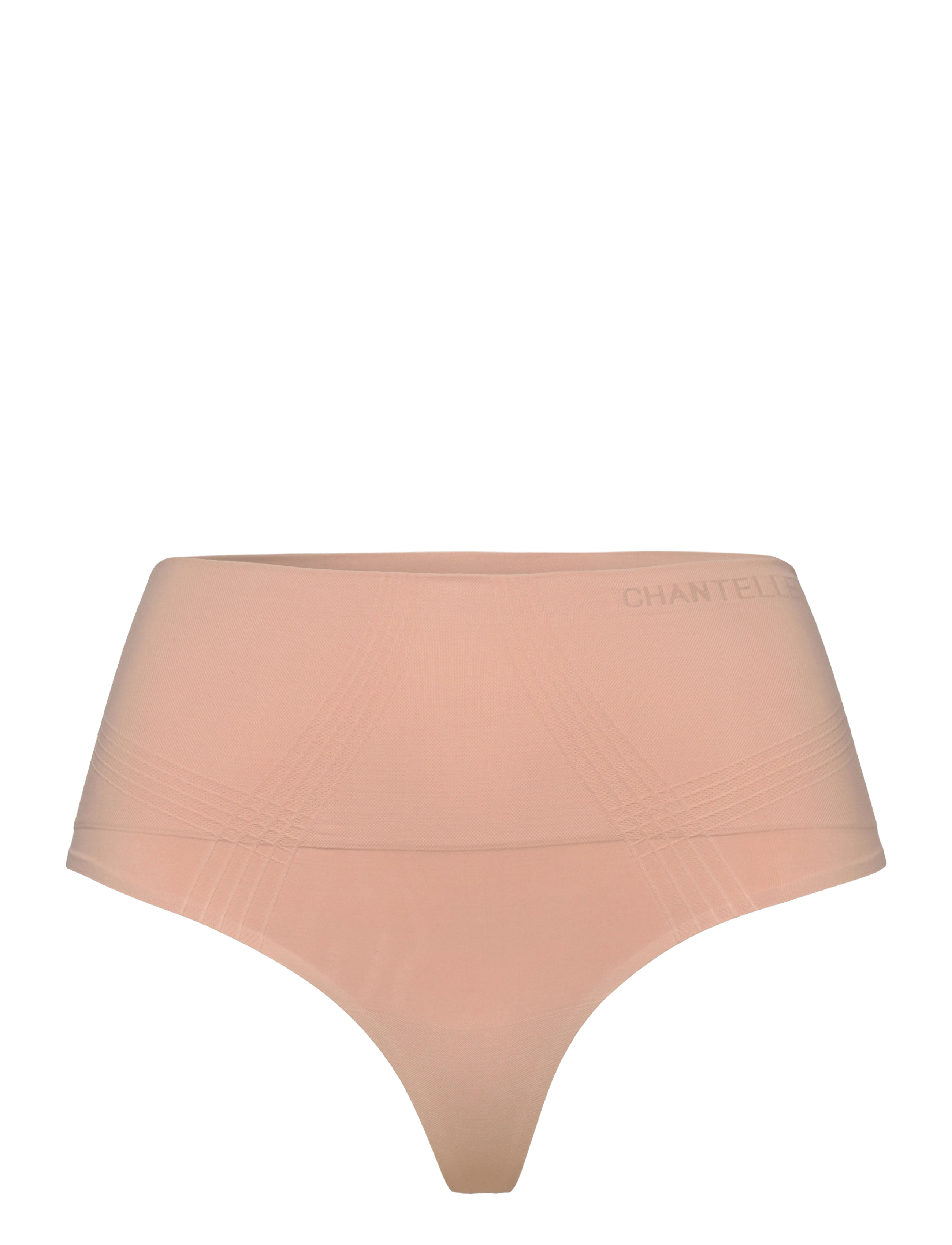 CHANTELLE Smooth Comfort Sculpting high-waisted thong - Shapewear - SIROCCO / cream