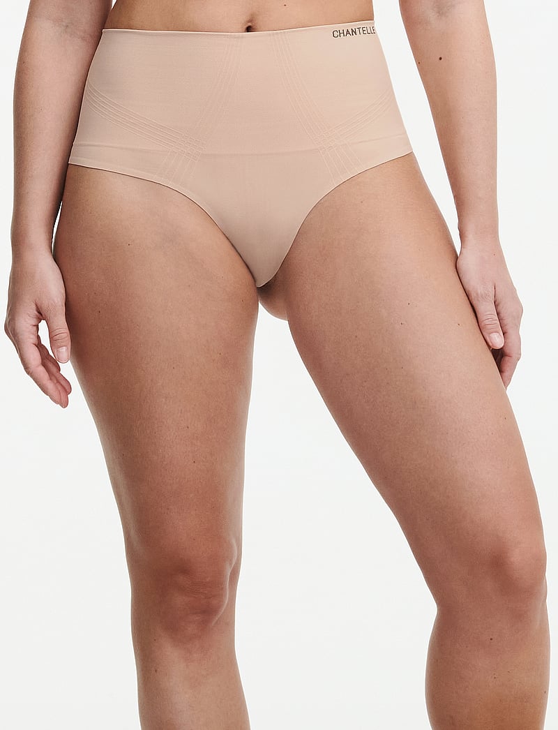 CHANTELLE - Smooth Comfort Sculpting high-waisted thong - formende underdele - sirocco - 0