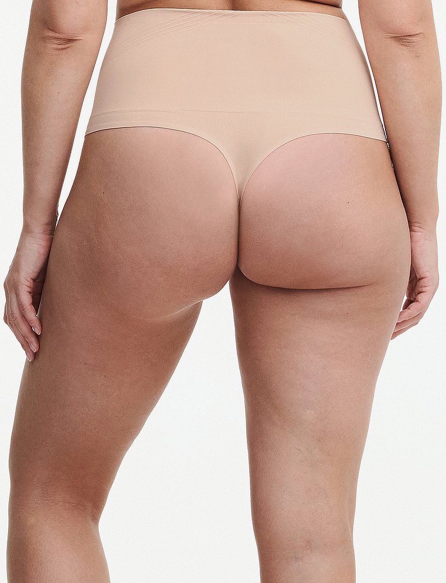 CHANTELLE - Smooth Comfort Sculpting high-waisted thong - wyszczuplające majtki - sirocco - 4
