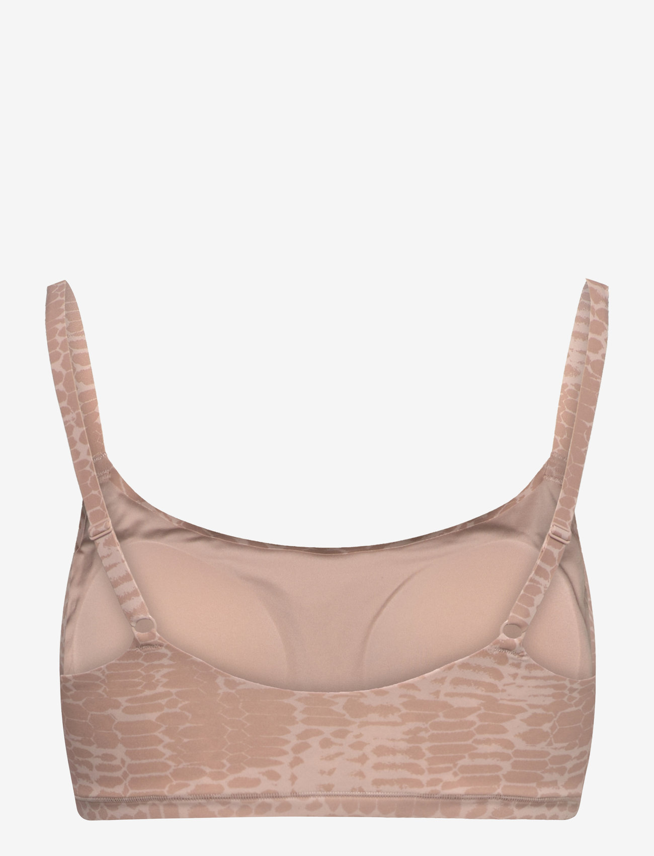 CHANTELLE - Softstretch Padded Bralette / print - light snake print - 1