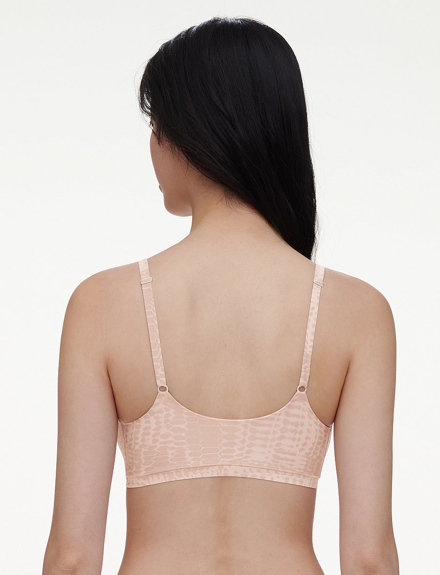 CHANTELLE - Softstretch Padded Bralette / print - rinnahoidja - light snake print - 5