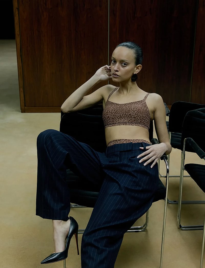 CHANTELLE - Softstretch Padded Bralette / print - bralette - wild brown - 0