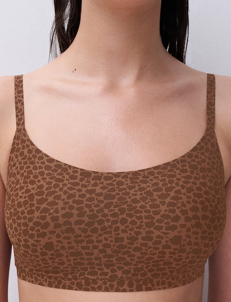 CHANTELLE - Softstretch Padded Bralette / print - bralette - wild brown - 3
