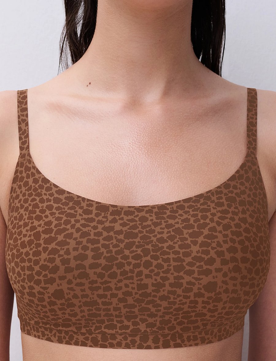 CHANTELLE - Softstretch Wirefree bralett - bralette-rintaliivit - wild brown - 3