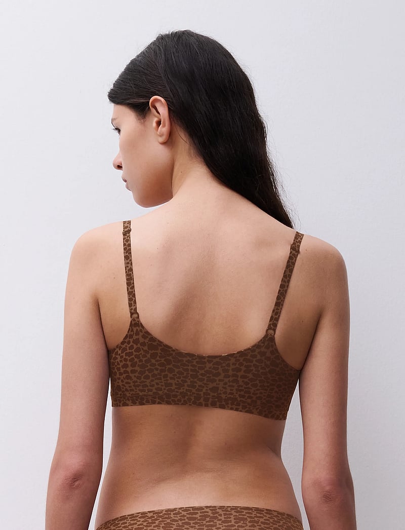CHANTELLE - Softstretch Padded Bralette / print - bralette - wild brown - 5