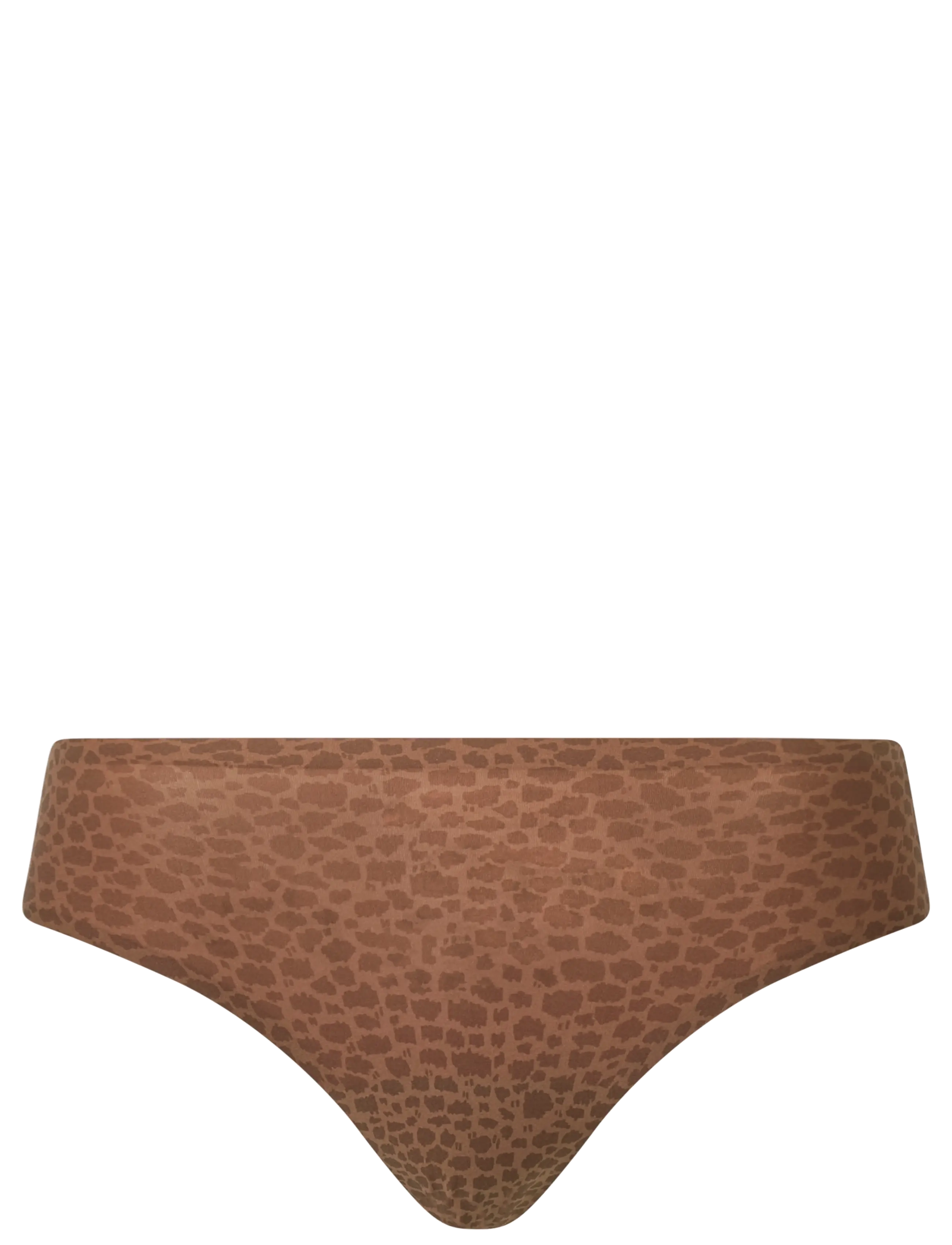 Softstretch Bikini / print - WILD BROWN