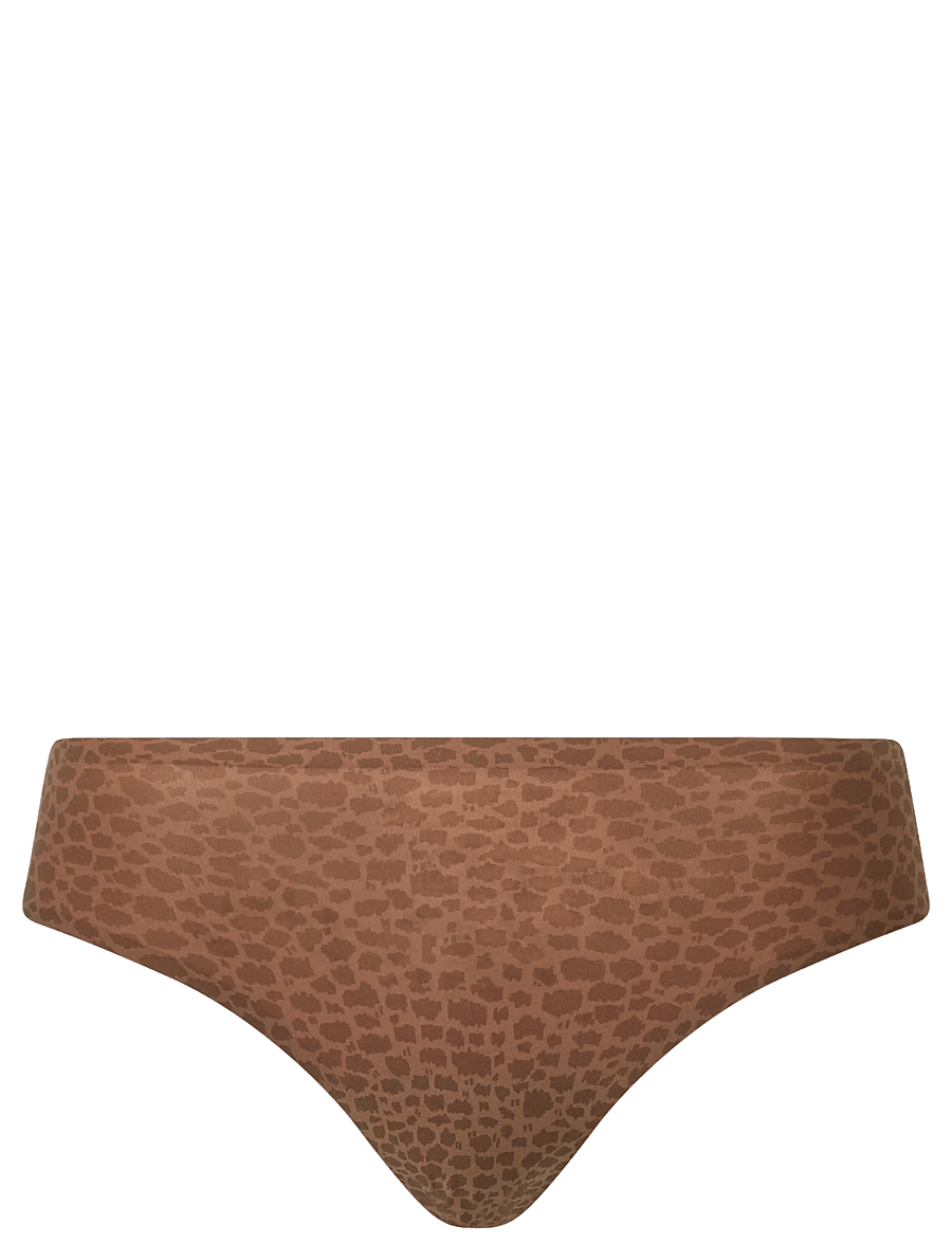CHANTELLE - Softstretch Bikini / print - klassiset alushousut - wild brown - 1