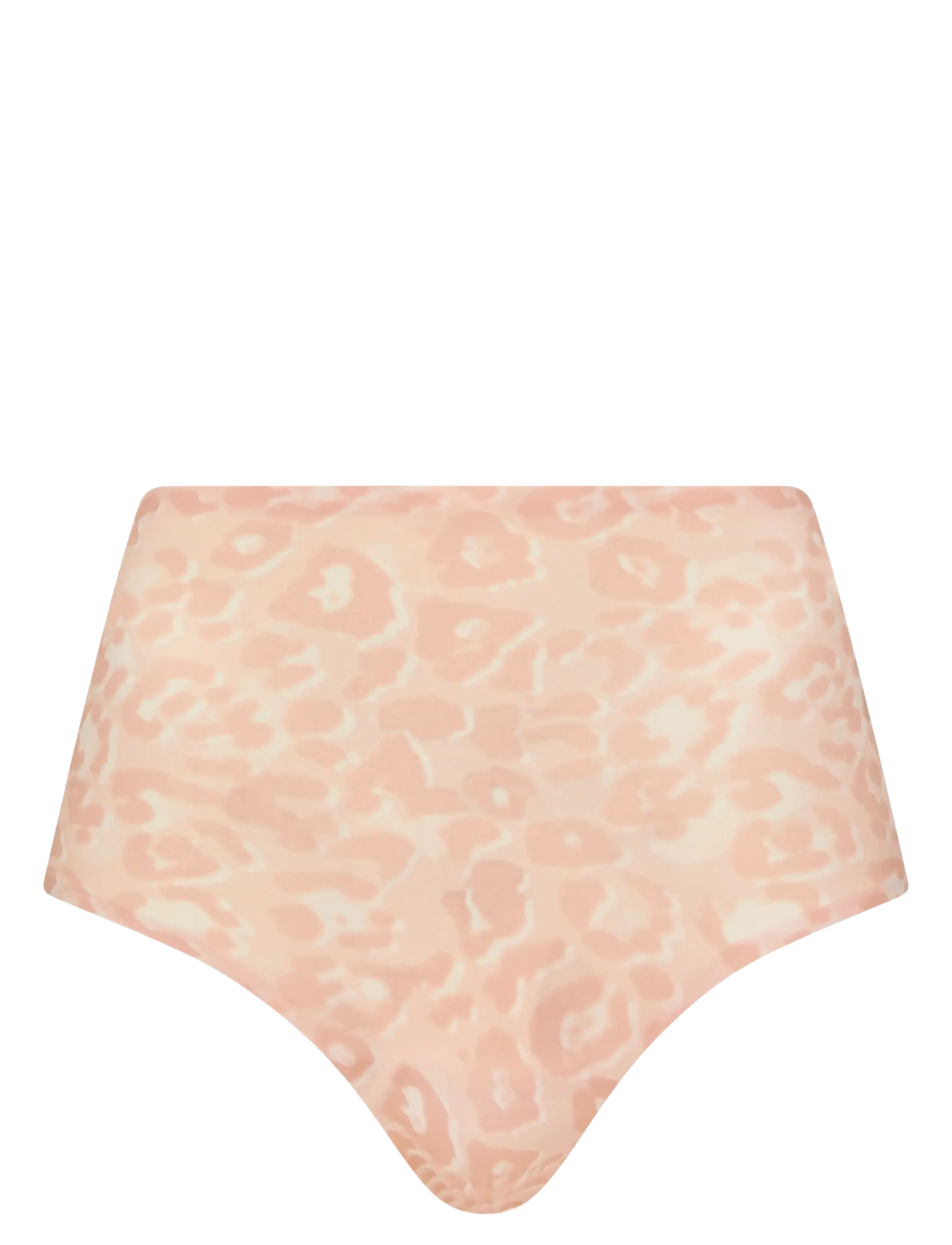 Softstretch High waist brief / print - LEO BLUSH