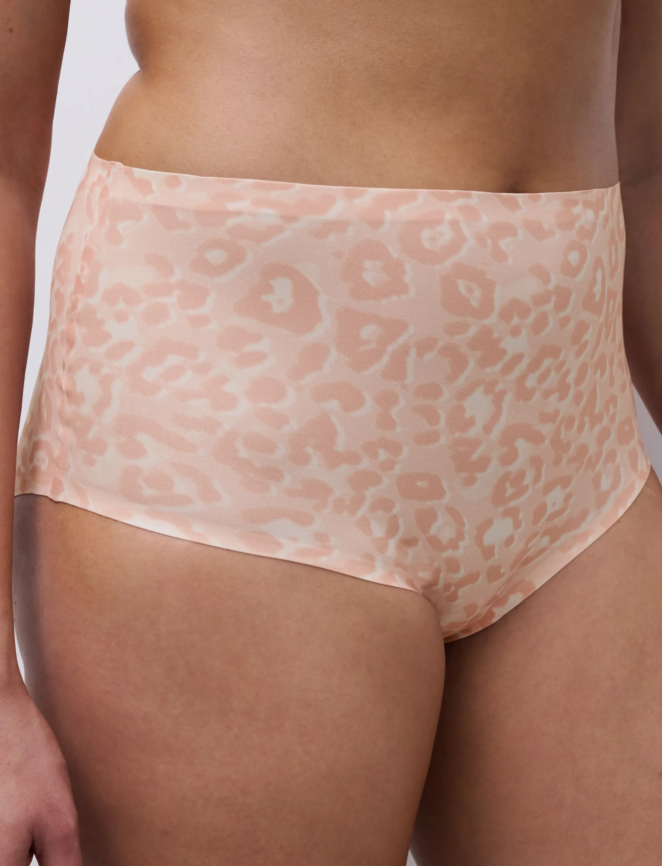 CHANTELLE - Softstretch High waist brief / print - culottes midi & maxi - leo blush - 2