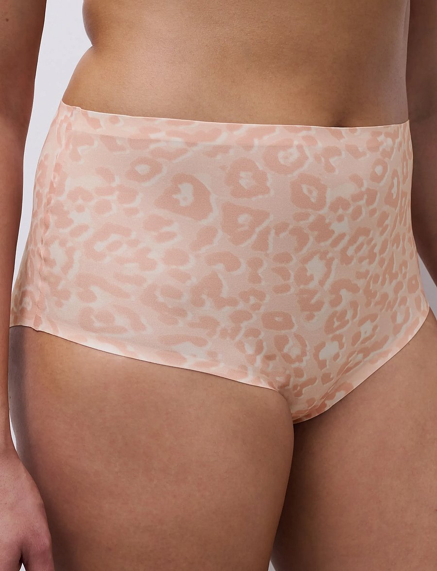 CHANTELLE - Softstretch High waist brief / print - culottes midi & maxi - leo blush - 2