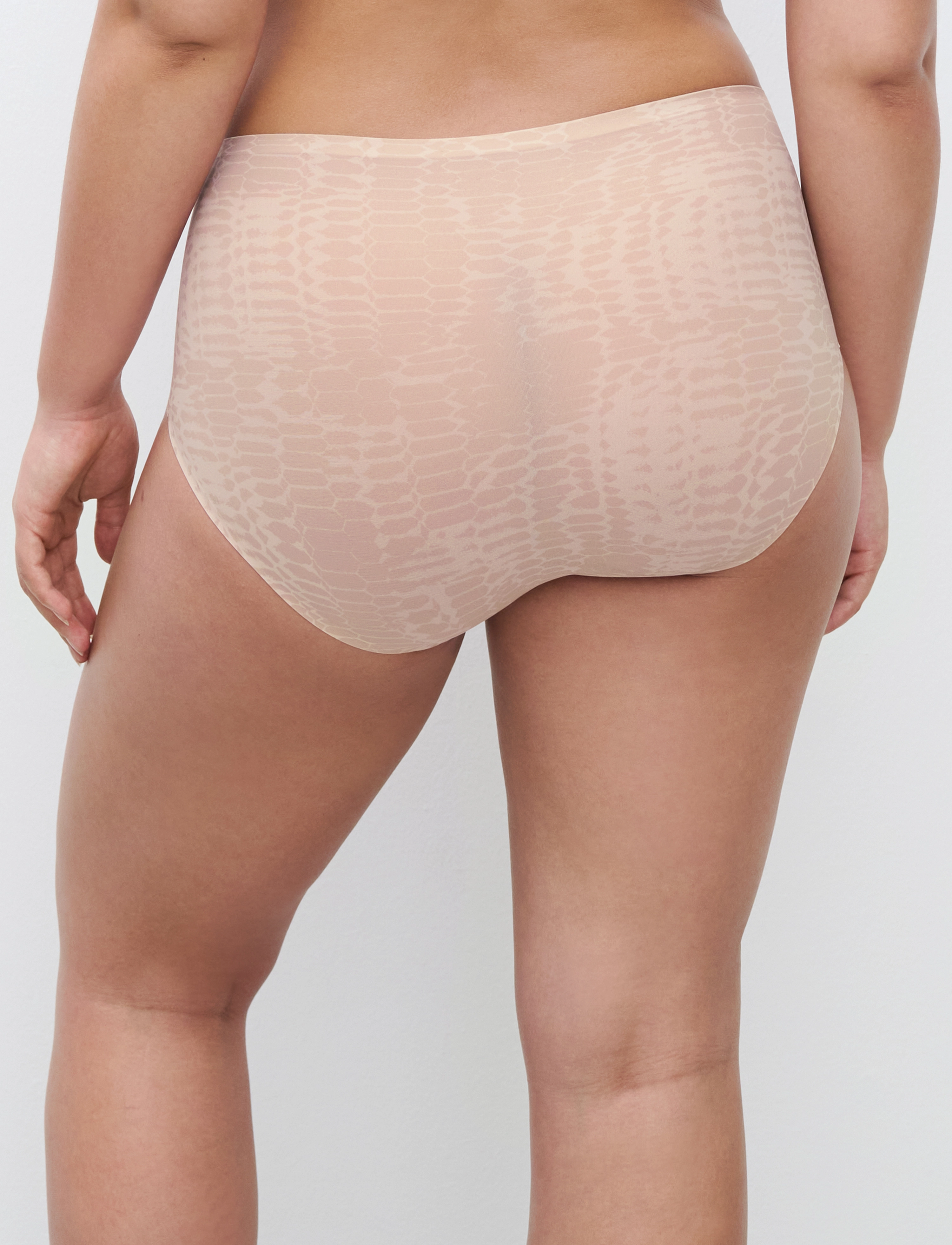 CHANTELLE - Softstretch High waist brief / print - light snake print - 4