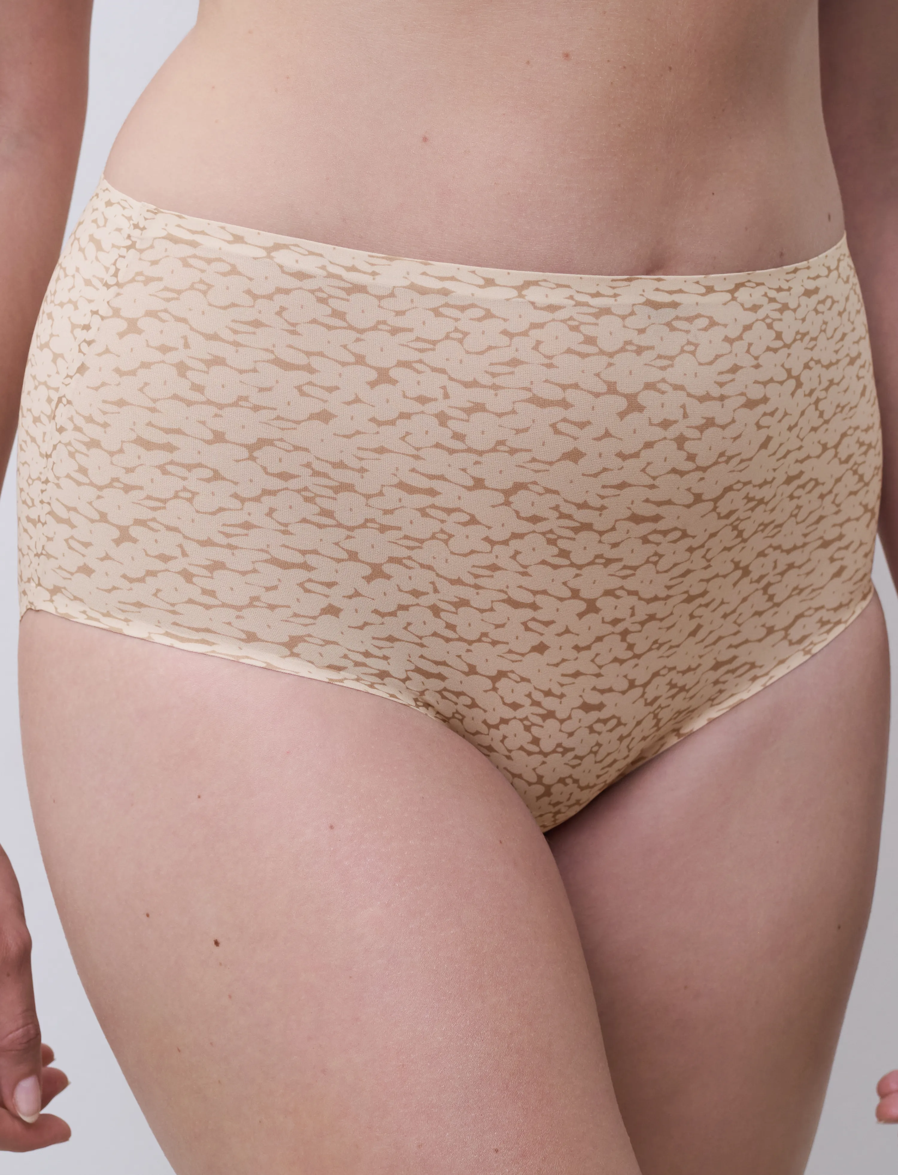CHANTELLE - Softstretch High waist brief / print - lägsta priserna - norah nude print - 2