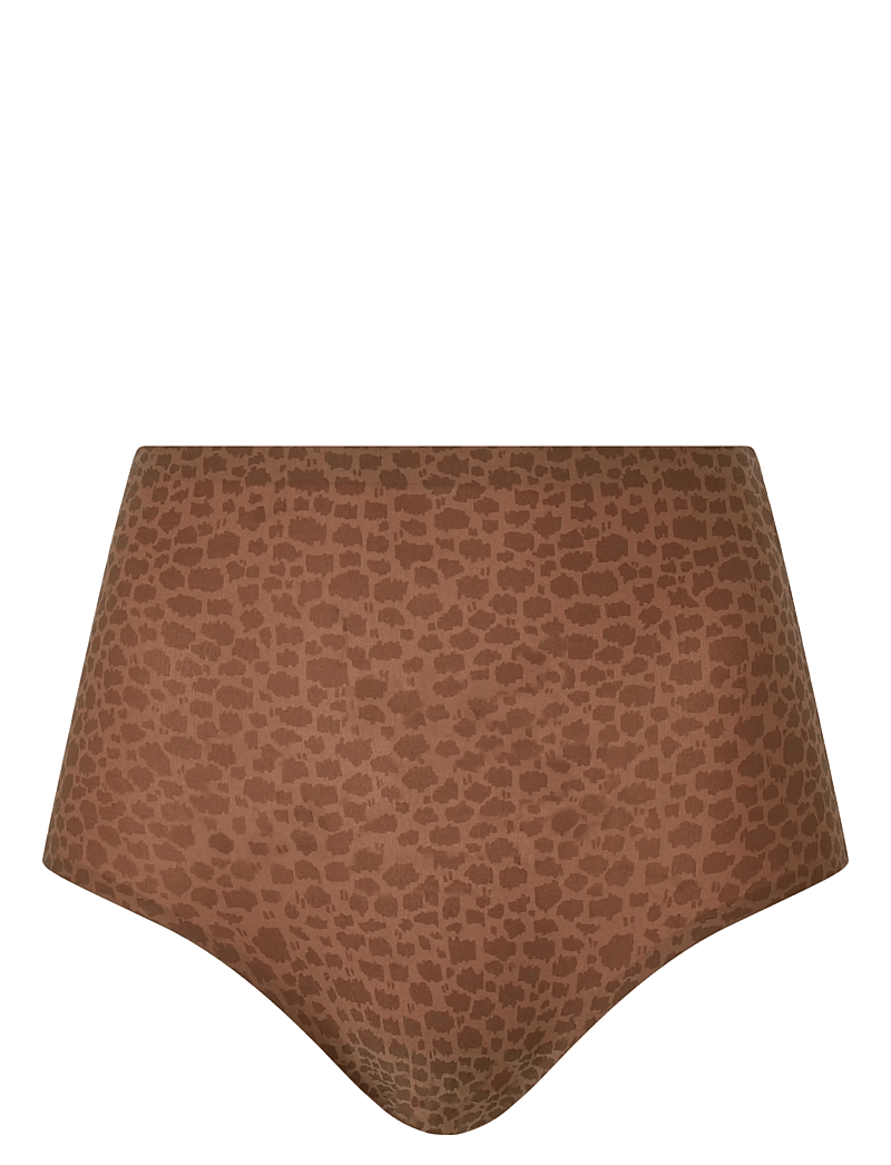 CHANTELLE - Softstretch High waist brief / print - seamless trosor - wild brown - 1