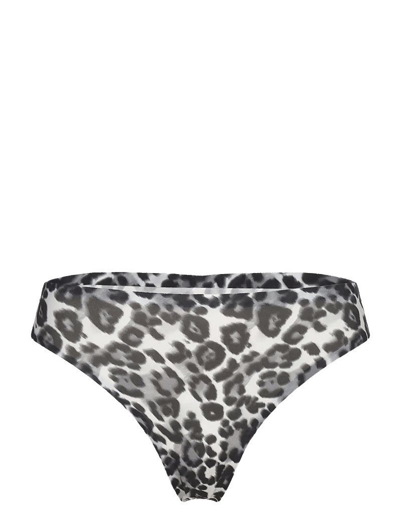CHANTELLE - Soft Stretch Thong - string - grey leopard - 1