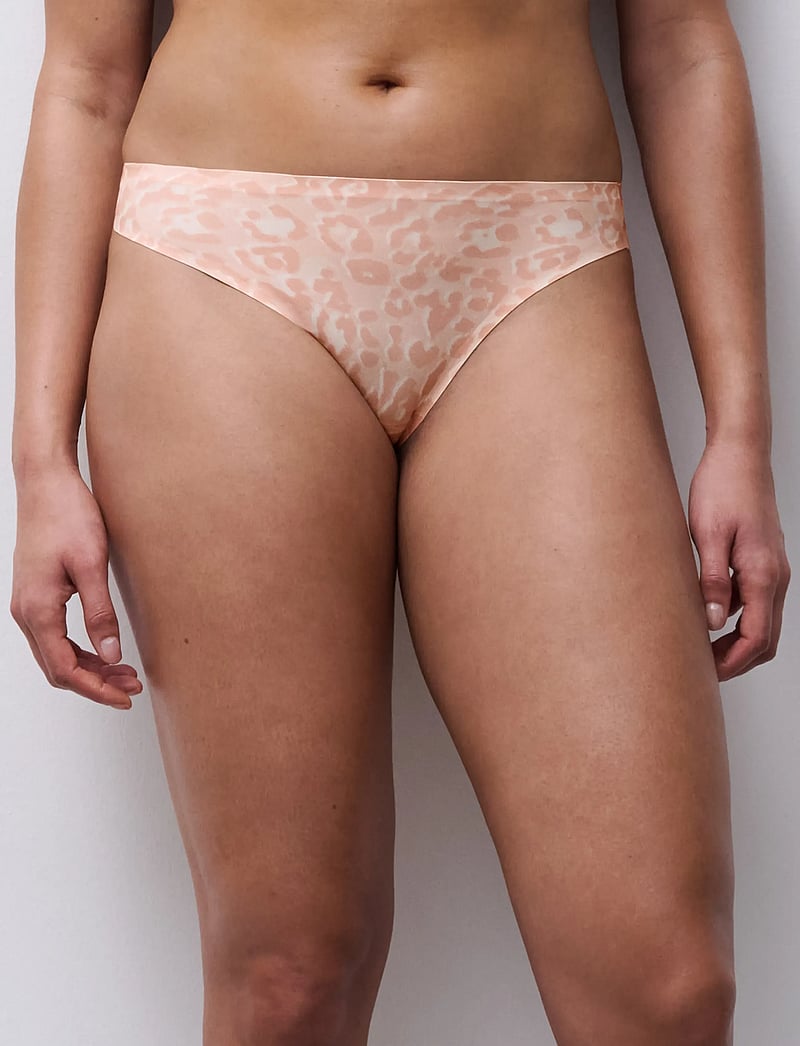 CHANTELLE - Softstretch Thong / print - string - leo blush - 2