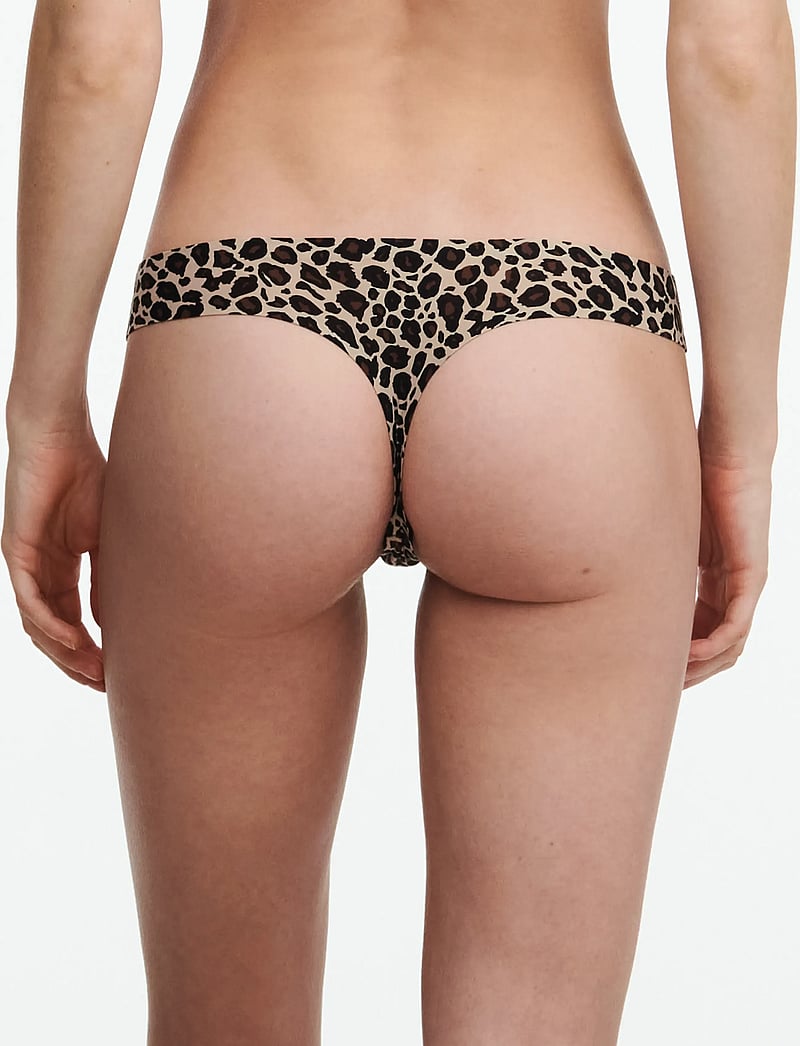 CHANTELLE - Softstretch Thong (Print Version) - seamless trosor - leopard print - 0