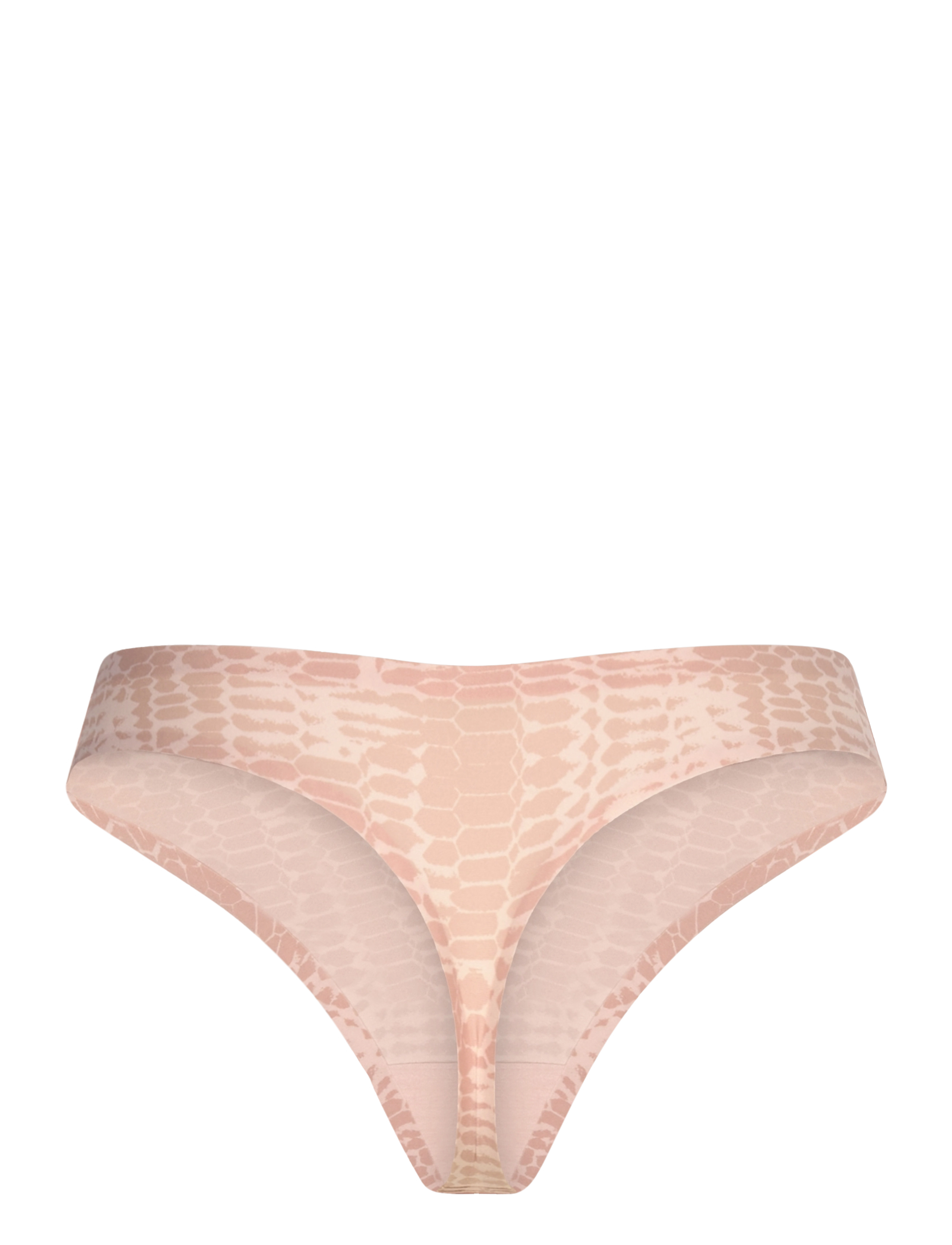 CHANTELLE - Softstretch Thong / print - laveste priser - light snake print - 2