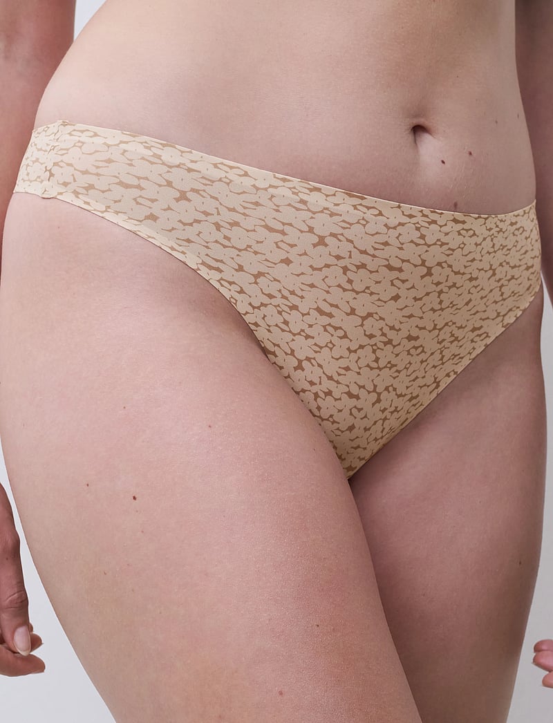 CHANTELLE - Softstretch Thong / print - stringtrusser - norah nude print - 2