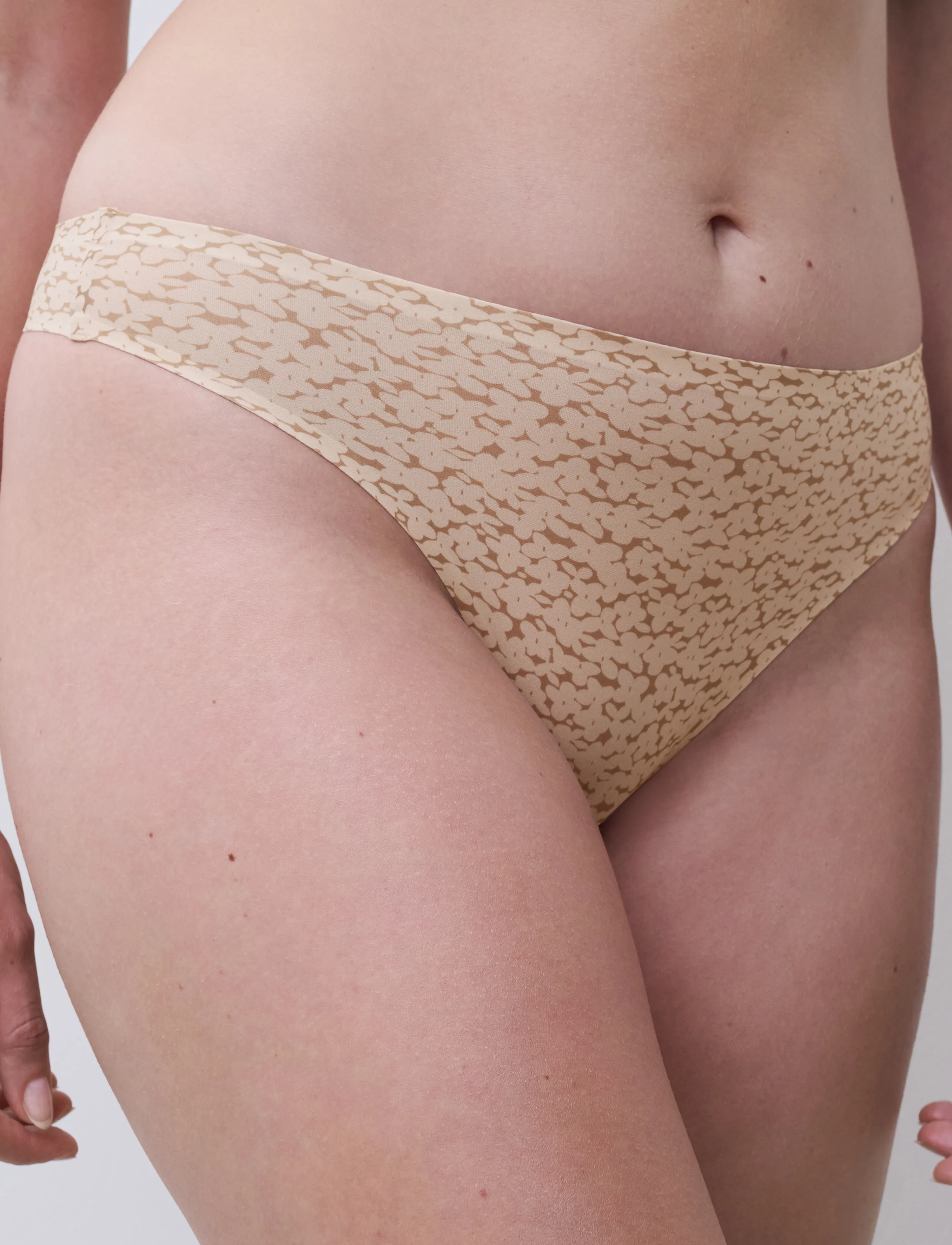 CHANTELLE - Softstretch Thong / print - alhaisimmat hinnat - norah nude print - 2
