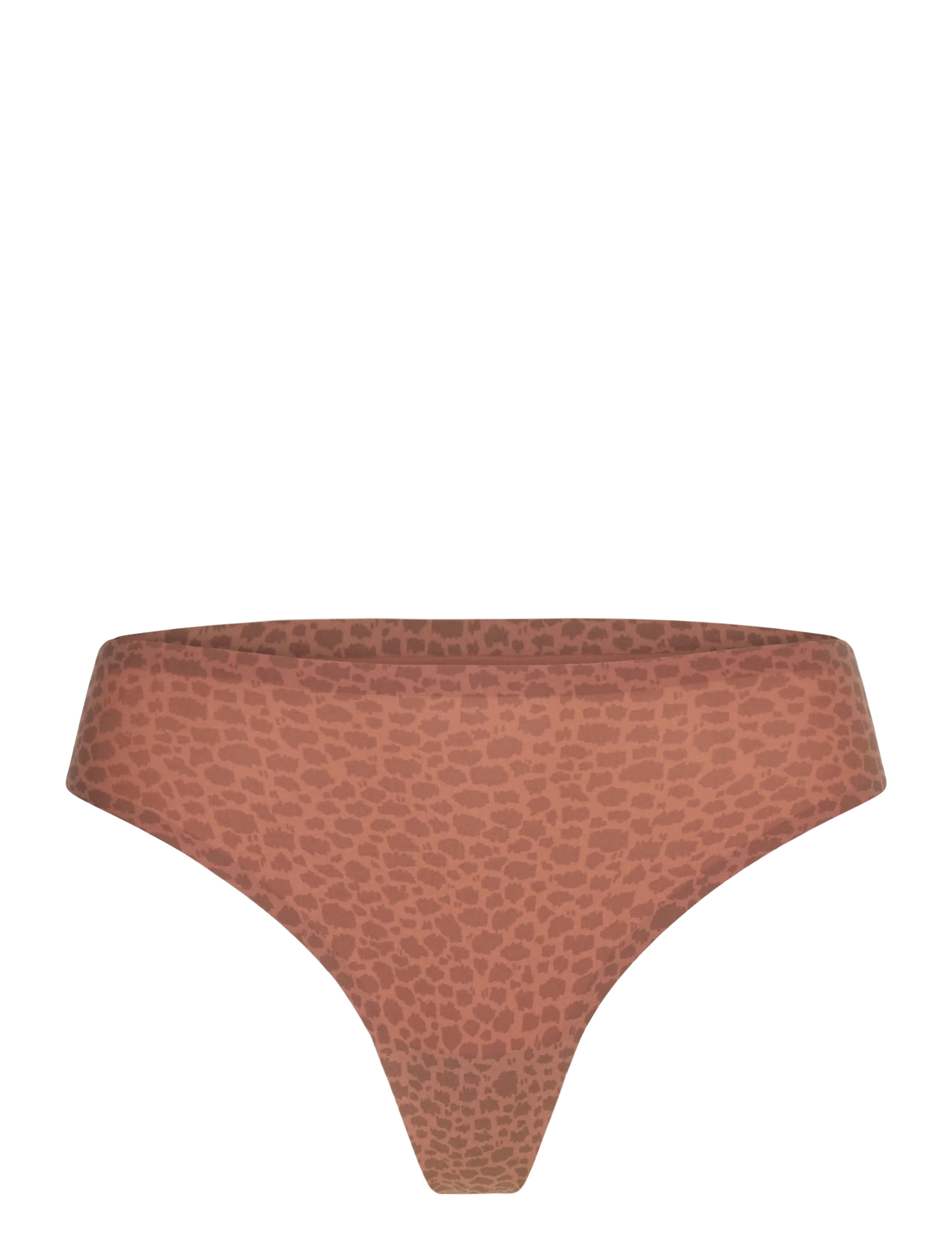 Soft Stretch Thong - WILD BROWN
