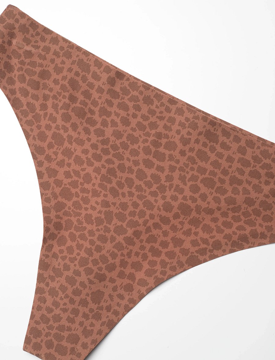 CHANTELLE - Soft Stretch Thong - stringtrosor - wild brown - 5