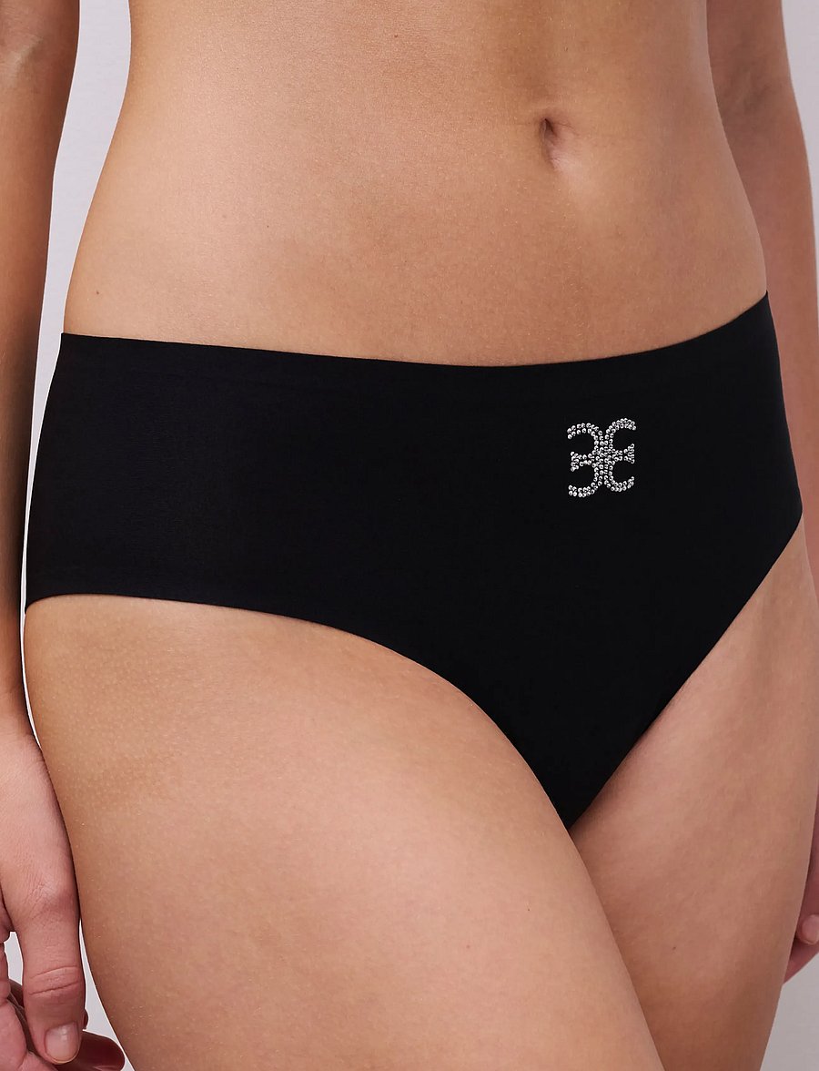 CHANTELLE - Softstretch Brief - seamless trusser - midnight monogram - 3