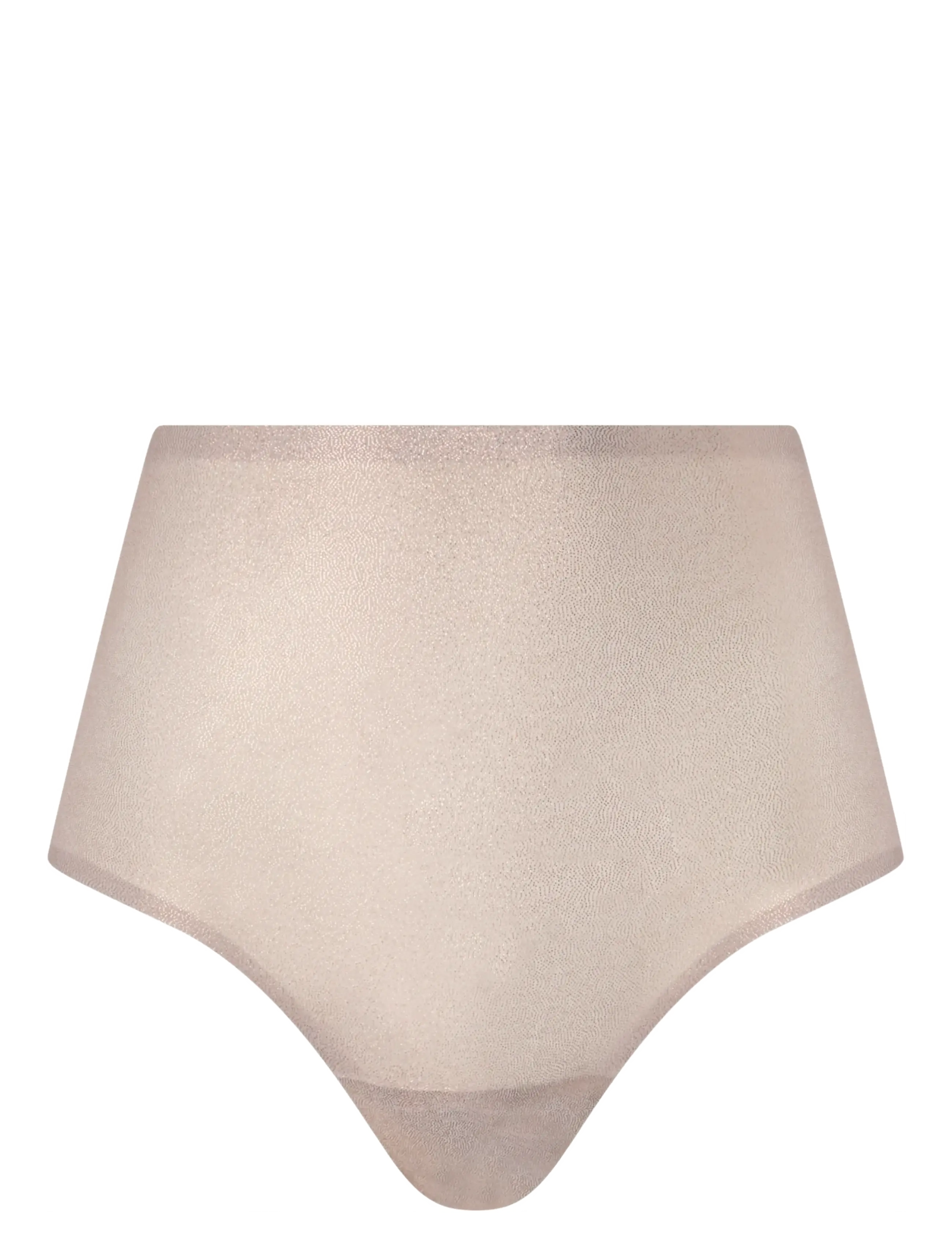 CHANTELLE Softstretch High waist brief / shimmer print - Trusser - GOLDEN GLOW / beige