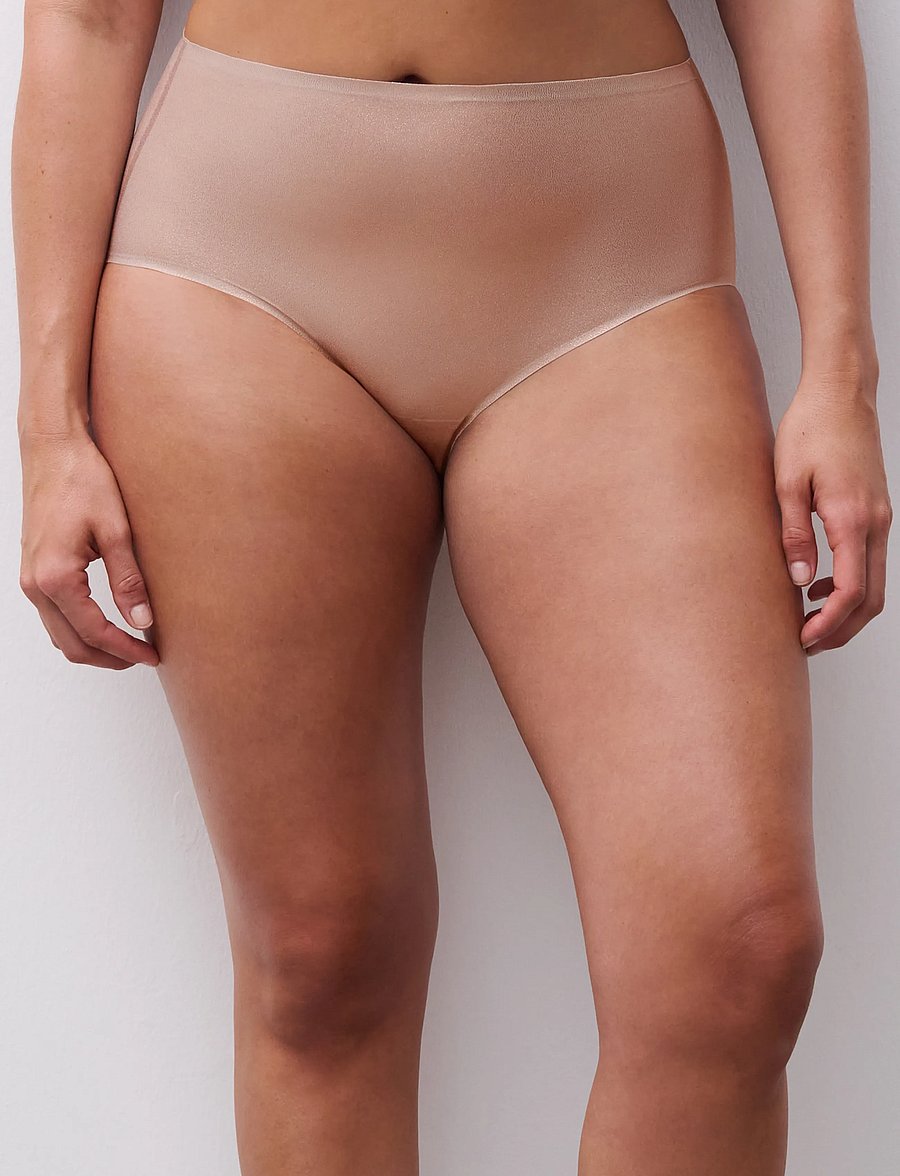 CHANTELLE - Softstretch High waist brief / shimmer print - nahtlose slips - golden glow - 0