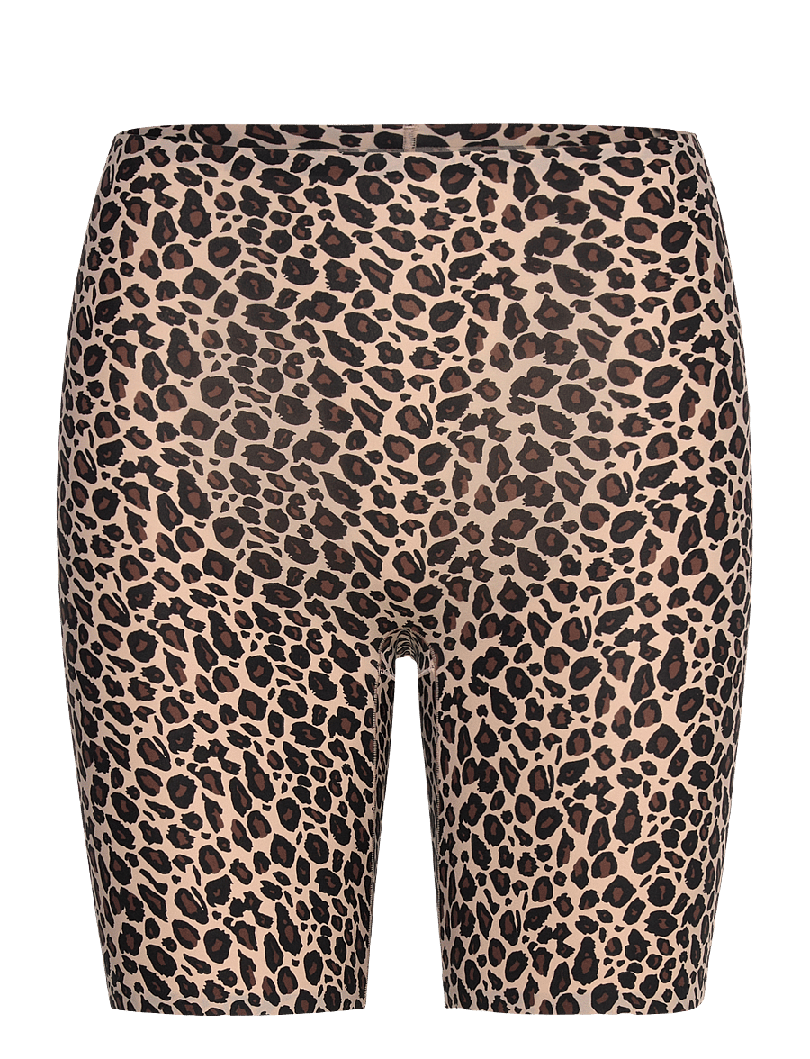 CHANTELLE - Soft Stretch Mid Tigh Shorts - corrigerende onderstukken - leopard print - 1