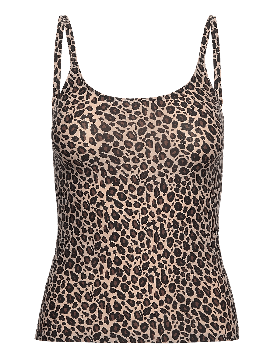 CHANTELLE - SoftStretch Camisole - topi bez piedurknēm - leopard print - 1