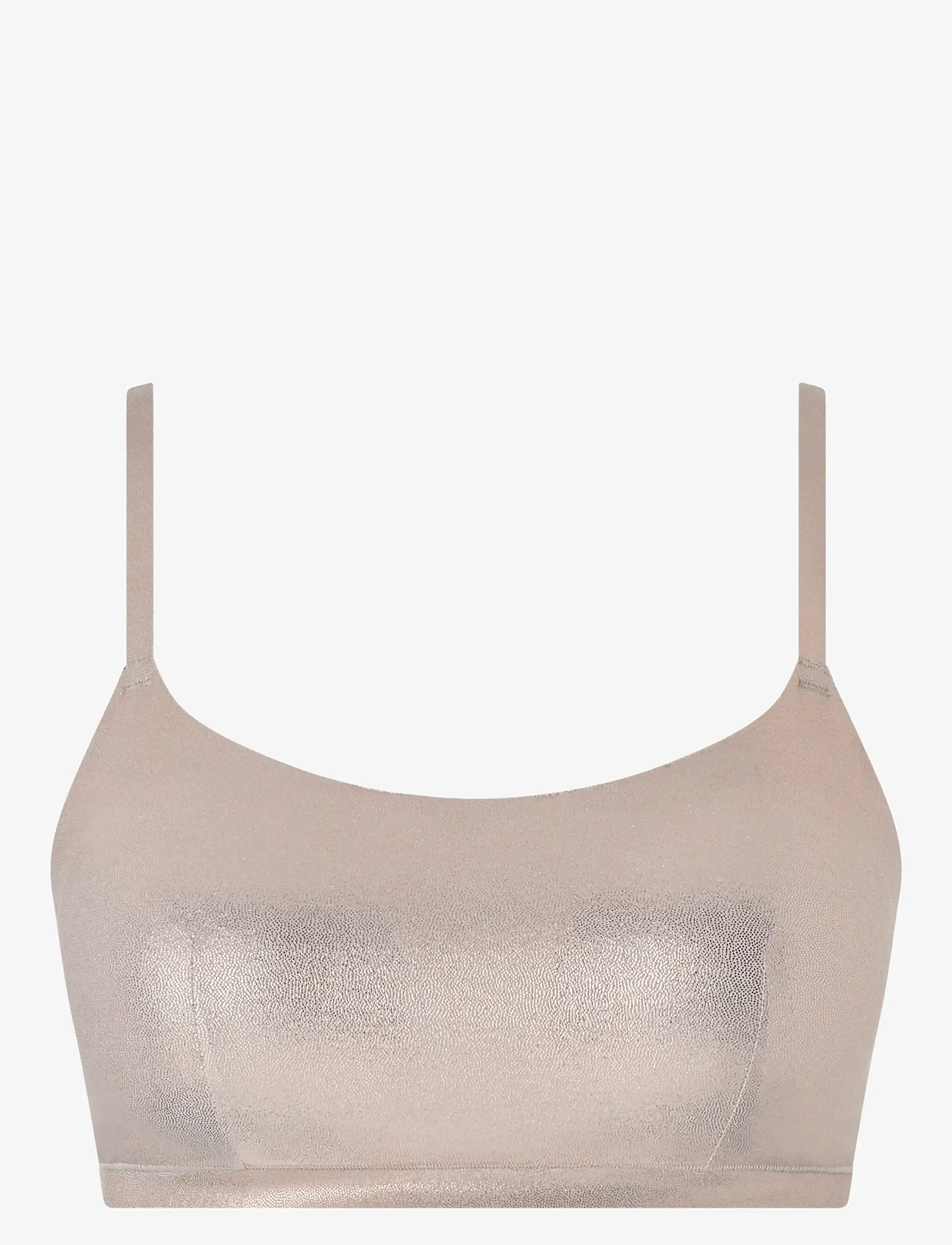 CHANTELLE - Softstretch Padded bralette / shimmer print - bh-linnen - golden glow - 1