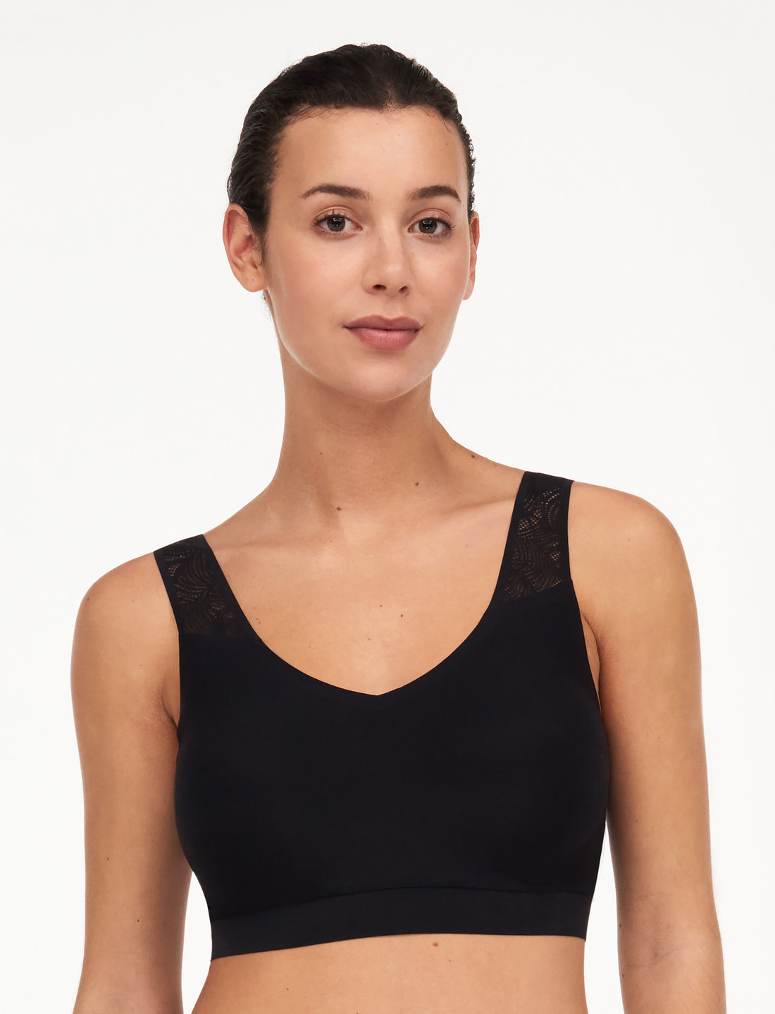 CHANTELLE Soft Stretch Padded Lace Top Bras Boozt