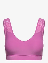 CHANTELLE - Soft Stretch Padded Lace Top - tank top-bh'er - rosebud - 0