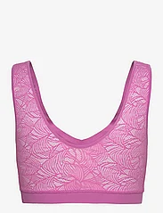 CHANTELLE - Soft Stretch Padded Lace Top - tanktopbeha's - rosebud - 1