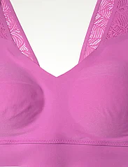 CHANTELLE - Soft Stretch Padded Lace Top - tank top bras - rosebud - 2