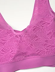 CHANTELLE - Soft Stretch Padded Lace Top - tank top bras - rosebud - 3