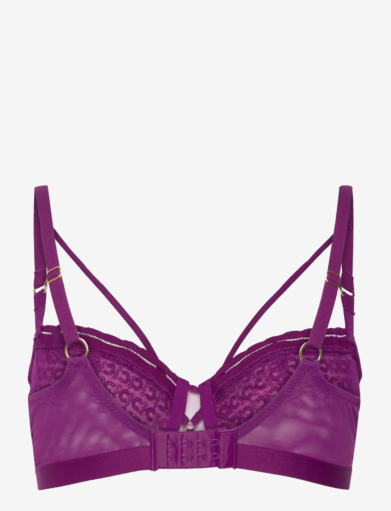 CHANTELLE - Monogram Half-Cup Balcony Bra - balconette-rinnahoidjad - ultraviolet - 1