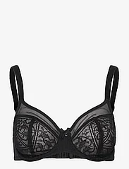 CHANTELLE - Alto Very covering underwired bra - spile-bh-er - black - 0