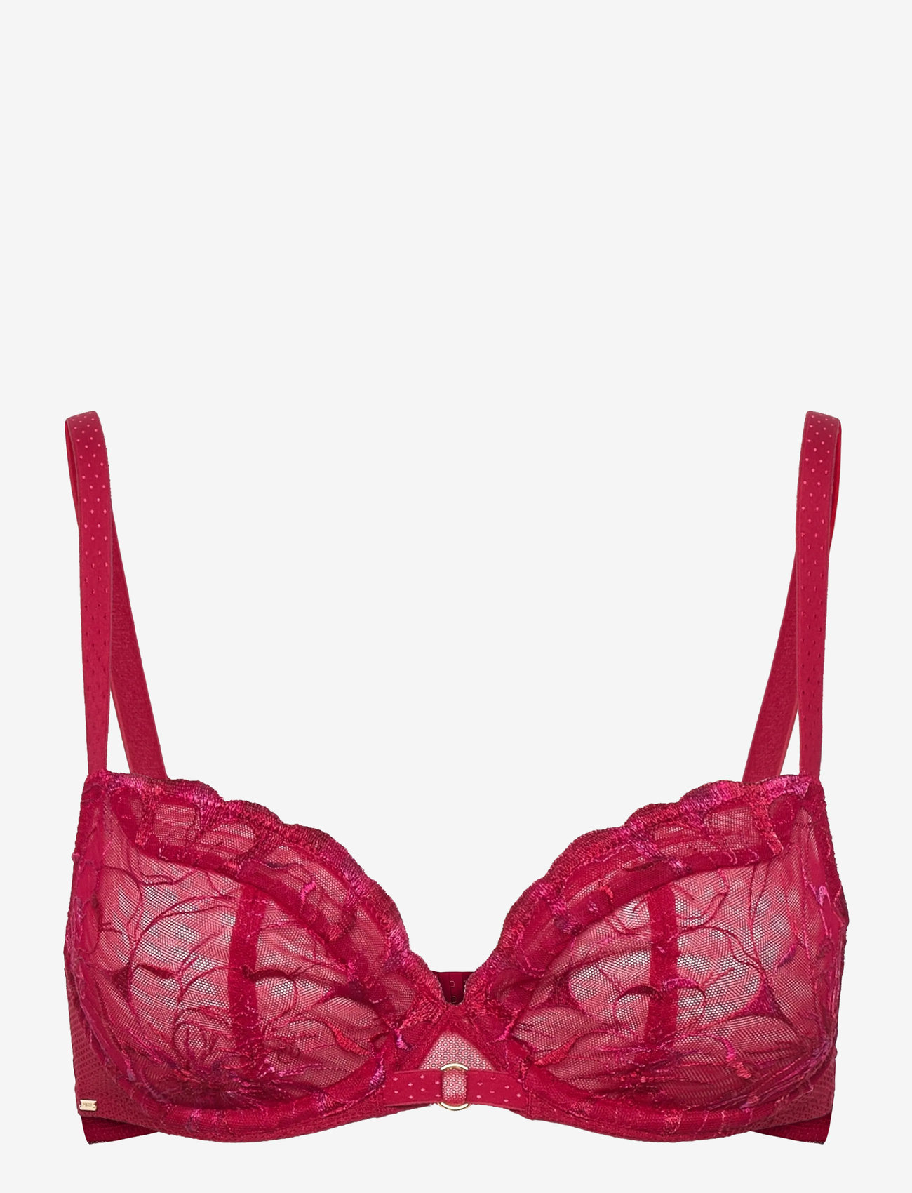 CHANTELLE - FLEURS Underwire covering bra - bøjle-bh’er - candy apple shades - 1