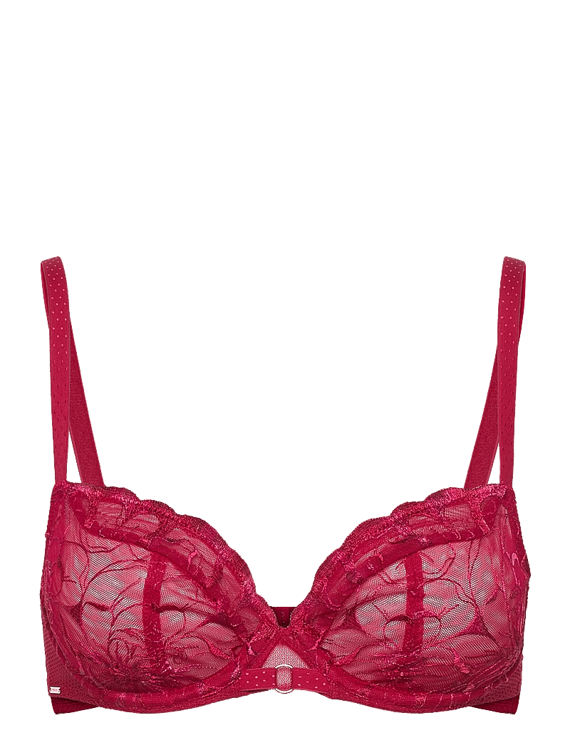 CHANTELLE - FLEURS Underwire covering bra - bh:ar med bygel - candy apple shades - 1