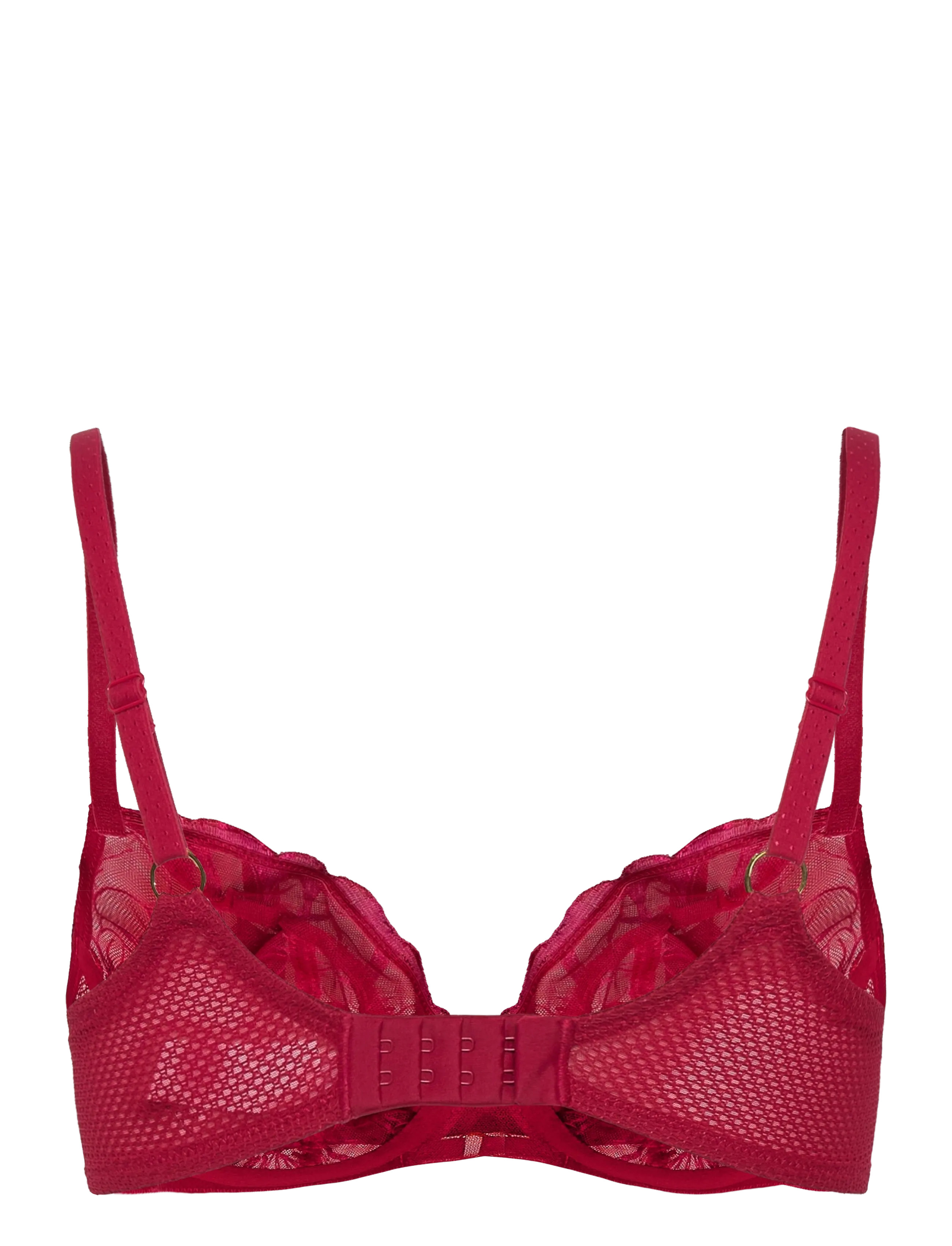 CHANTELLE - FLEURS Underwire covering bra - biustonosze z fiszbinami - candy apple shades - 2