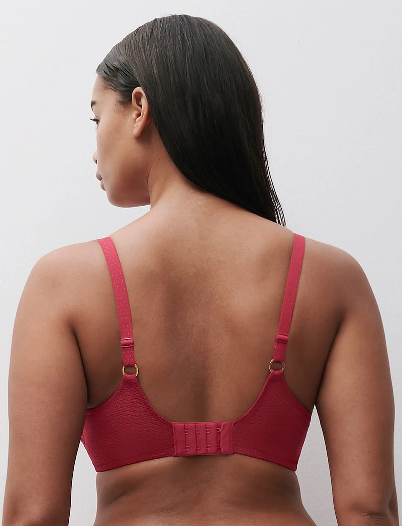 CHANTELLE - FLEURS Underwire covering bra - bøjle-bh’er - candy apple shades - 4