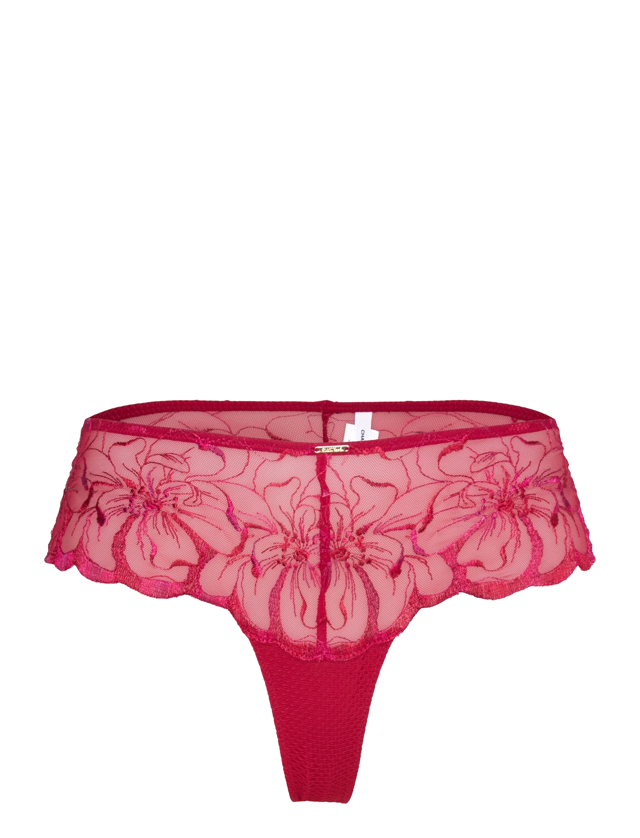 CHANTELLE Fleurs Revealing Shorty Rot - 36 - Damen